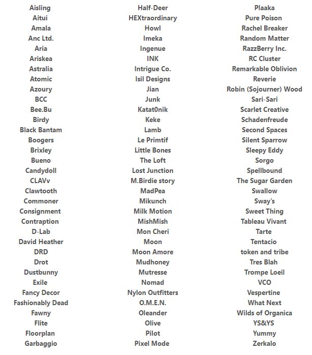 arcade june 2016 vendors